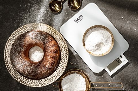 Waga kuchenna - 10kg - ładowana przez USB - wodoodporna IPX5