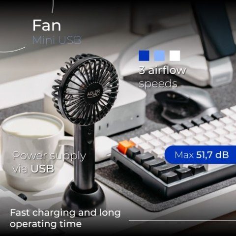 Wentylator przenośny na USB | Mini wentylator