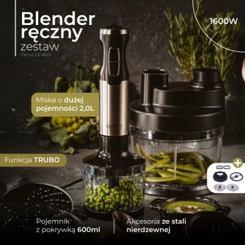 Blender ręczny zestaw 1600W