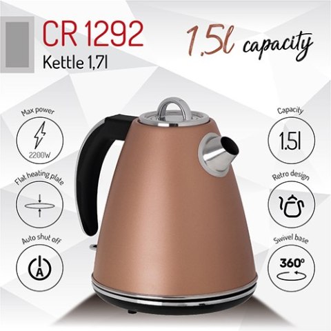 Czajnik metalowy 1,5 L