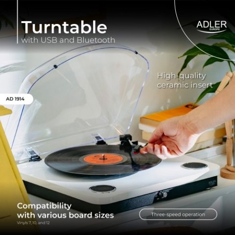 Gramofon z USB i Bluetooth