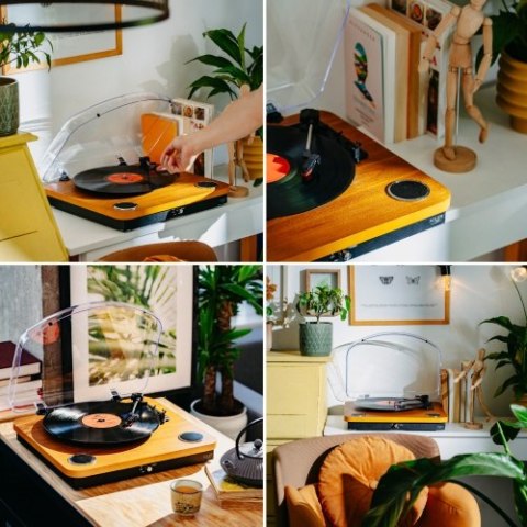 Gramofon z USB i Bluetooth