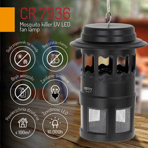 Lampa owadobójcza UV LED wentylatorowa Lampa owadobójcza UV LED wentylatorowa
