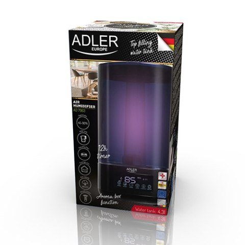 Nawilżacz powietrza 4,3L z funkcją aromaterapii