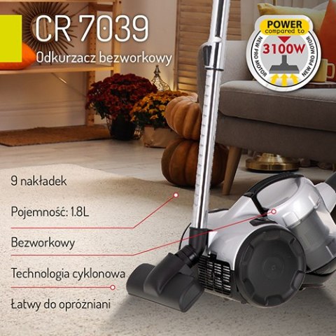 Odkurzacz Bezworkowy 9 końcówek