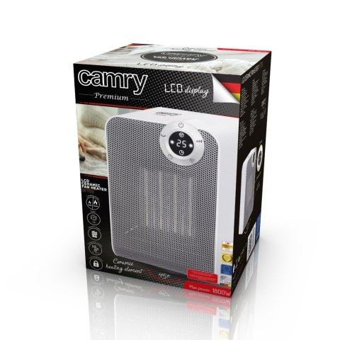 Termowentylator ceramiczny LCD + Timer