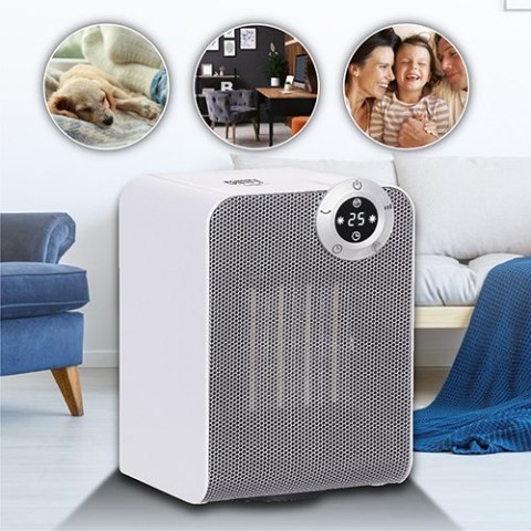 Termowentylator ceramiczny LCD + Timer