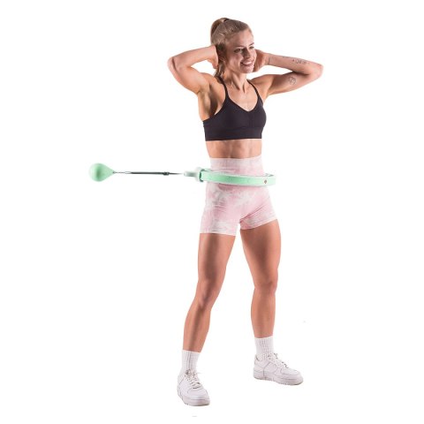 ZESTAW HULA HOP HHW06 GREEN Z PIŁKĄ GRAWITACYJNĄ I LICZNIKIEM HMS + PAS BR163 BLACK PLUS SIZE ZESTAW HULA HOP HHW06 GREEN Z PIŁKĄ GRAWITACYJNĄ I LICZNIKIEM HMS + PAS BR163 BLACK PLUS SIZE