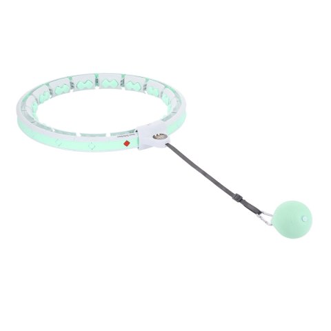 ZESTAW HULA HOP HHW06 GREEN Z PIŁKĄ GRAWITACYJNĄ I LICZNIKIEM HMS + PAS BR163 BLACK PLUS SIZE ZESTAW HULA HOP HHW06 GREEN Z PIŁKĄ GRAWITACYJNĄ I LICZNIKIEM HMS + PAS BR163 BLACK PLUS SIZE