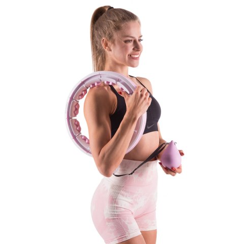 ZESTAW HULA HOP HHW06 PINK Z PIŁKĄ GRAWITACYJNĄ I LICZNIKIEM HMS + PAS BR163 BLACK PLUS SIZE ZESTAW HULA HOP HHW06 PINK Z PIŁKĄ GRAWITACYJNĄ I LICZNIKIEM HMS + PAS BR163 BLACK PLUS SIZE