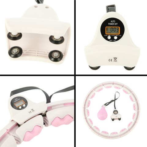 ZESTAW HULA HOP HHW06 PINK Z PIŁKĄ GRAWITACYJNĄ I LICZNIKIEM HMS + PAS BR163 BLACK PLUS SIZE ZESTAW HULA HOP HHW06 PINK Z PIŁKĄ GRAWITACYJNĄ I LICZNIKIEM HMS + PAS BR163 BLACK PLUS SIZE