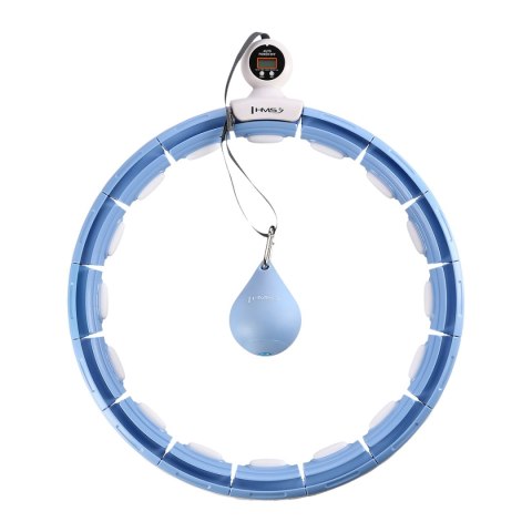 ZESTAW HULA HOP MAGNETYCZNY BLUE HHM15 Z LICZNIKIEM HMS + PAS BR163 BLACK PLUS SIZE ZESTAW HULA HOP MAGNETYCZNY BLUE HHM15 Z LICZNIKIEM HMS + PAS BR163 BLACK PLUS SIZE
