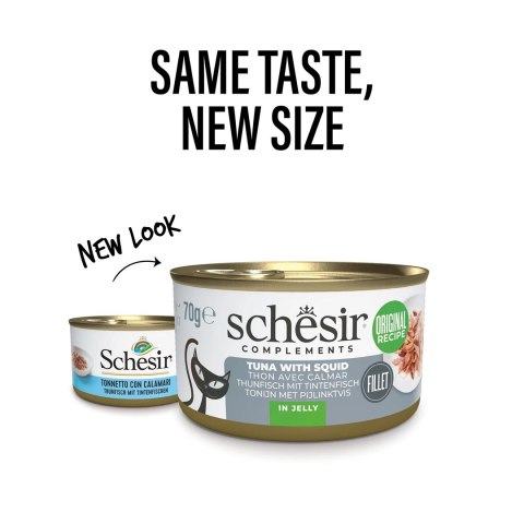 SCHESIR OCEANIC AD Tuńczykiem z kalmarami 70g SCHESIR OCEANIC AD Tuńczykiem z kalmarami 70g