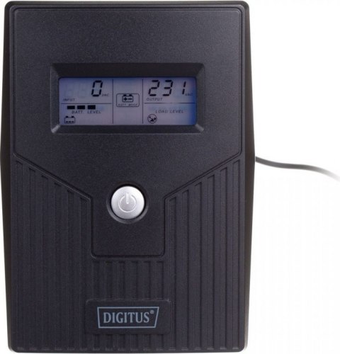 Zasilacz awaryjny DIGITUS DN-170063-LCD 600VA Zasilacz awaryjny DIGITUS DN-170063-LCD 600VA