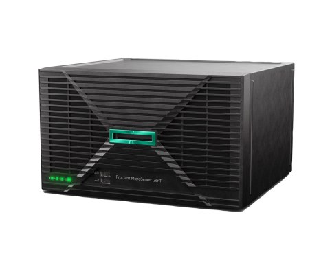 HPE ProLiant MicroServer Gen11 G7400 2c 16GB-U 4LFF-NHP 1TB HDD 180W Ext PS EMEA Cmp Module Server P74439-425