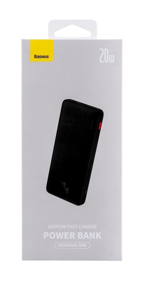 BASUES POWERBANK AIRPOW 10000MAH 20W (CZARNY) BASUES POWERBANK AIRPOW 10000MAH 20W (CZARNY)