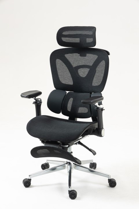 Ergonomiczny fotel biurowy ACTIVEJET YK848 czarny Ergonomiczny fotel biurowy ACTIVEJET YK848 czarny