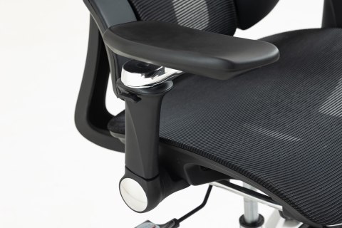 Ergonomiczny fotel biurowy ACTIVEJET YK848 czarny Ergonomiczny fotel biurowy ACTIVEJET YK848 czarny