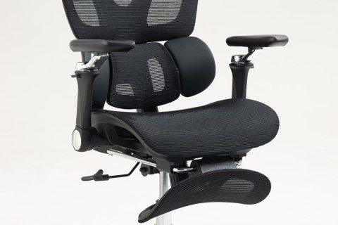 Ergonomiczny fotel biurowy ACTIVEJET YK848 czarny Ergonomiczny fotel biurowy ACTIVEJET YK848 czarny