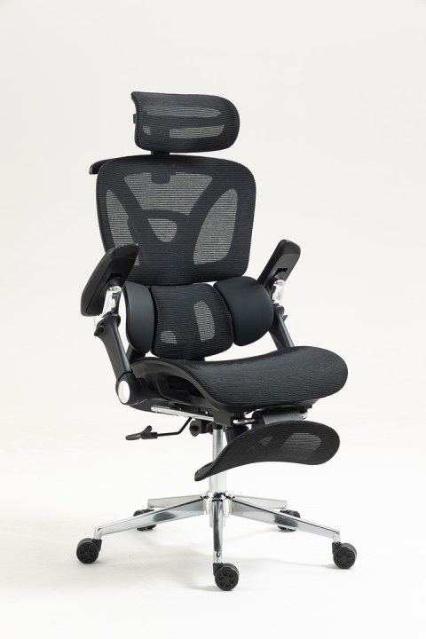 Ergonomiczny fotel biurowy ACTIVEJET YK848 czarny Ergonomiczny fotel biurowy ACTIVEJET YK848 czarny