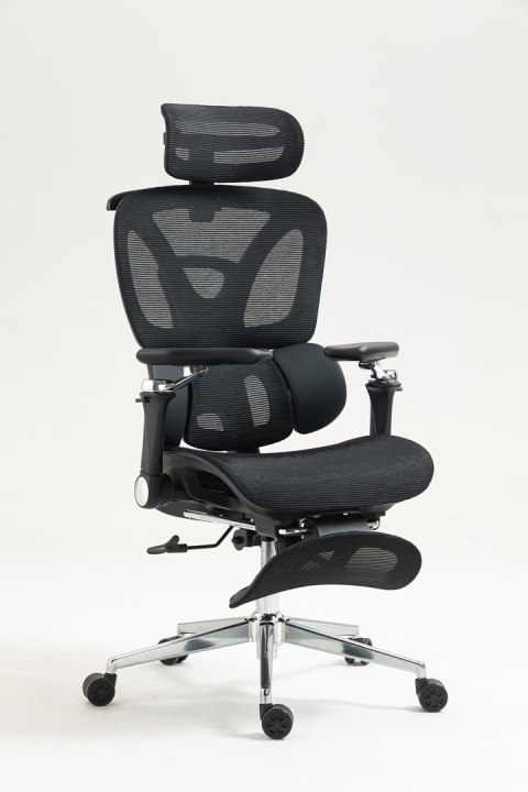 Ergonomiczny fotel biurowy ACTIVEJET YK848 czarny Ergonomiczny fotel biurowy ACTIVEJET YK848 czarny