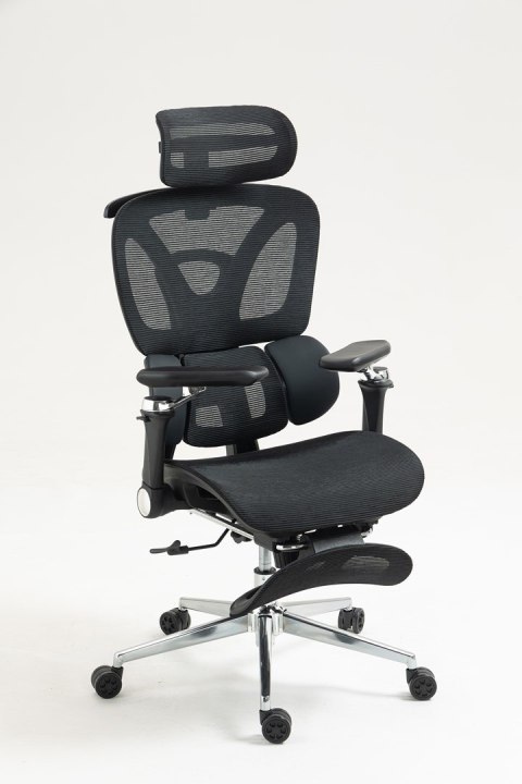 Ergonomiczny fotel biurowy ACTIVEJET YK848 czarny Ergonomiczny fotel biurowy ACTIVEJET YK848 czarny