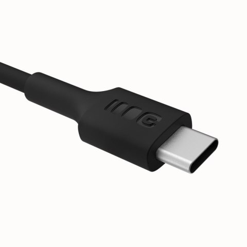 KABEL USB-C / USB-C Greencell PowerFlex 120cm PD 100W czarny silikonowy KABEL USB-C / USB-C Greencell PowerFlex 120cm PD 100W czarny silikonowy