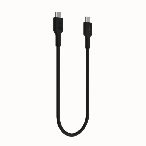 KABEL USB-C / USB-C Greencell PowerFlex 120cm PD 100W czarny silikonowy KABEL USB-C / USB-C Greencell PowerFlex 120cm PD 100W czarny silikonowy