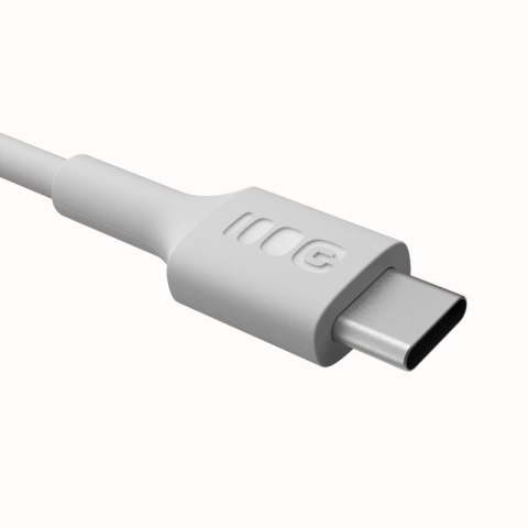 KABEL USB-C / USB-C Greencell PowerFlex 30cm PD 100W biały silikonowy KABEL USB-C / USB-C Greencell PowerFlex 30cm PD 100W biały silikonowy