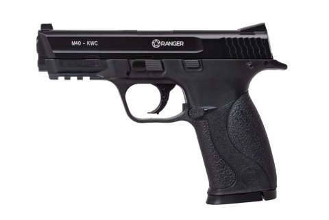 Wiatrówka pistolet RANGER M40 KWC kal. 4,5 BBs 19 strz. METAL SLIDE CO2 (AAKCMD481AZB)
