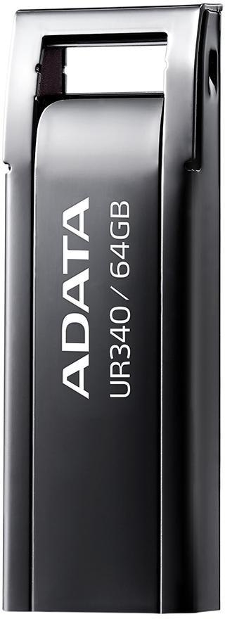 Adata Pendrive UR340 64GB USB3.2 Gen1 Czarny Adata Pendrive UR340 64GB USB3.2 Gen1 Czarny