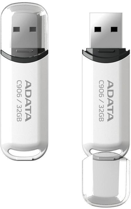 Adata Pendrive C906 64GB USB2.0 biały Adata Pendrive C906 64GB USB2.0 biały