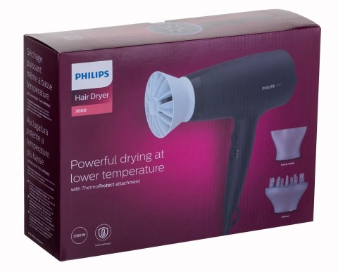 Philips 2100 W Nasadka ThermoProtect Suszarka do włosów