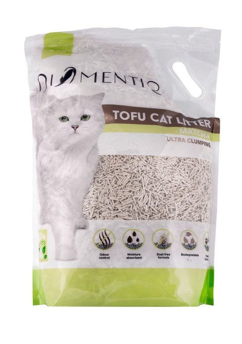 DIAMENTIQ Żwirek Tofu zbrylający 4 kg MATCHA DIAMENTIQ Żwirek Tofu zbrylający 4 kg MATCHA