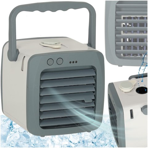 Mini klimatyzator wentylator nawilżacz powietrza na wodę z rączką