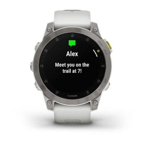 Zegarek Garmin EPIX 2 Sapphire White Titanium