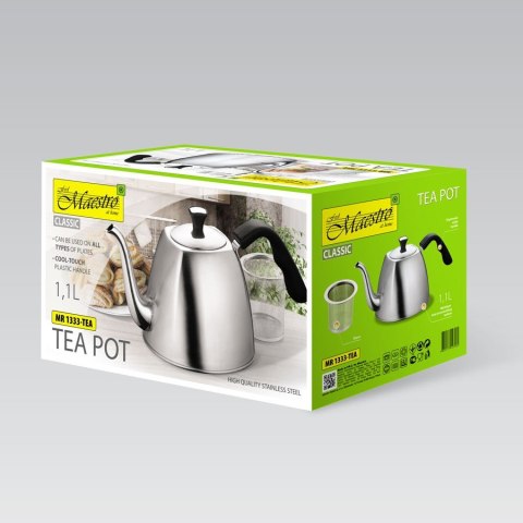Czajniczek stalowy 1,1L MR-1333-Tea MAESTRO Czajniczek stalowy 1,1L MR-1333-Tea MAESTRO