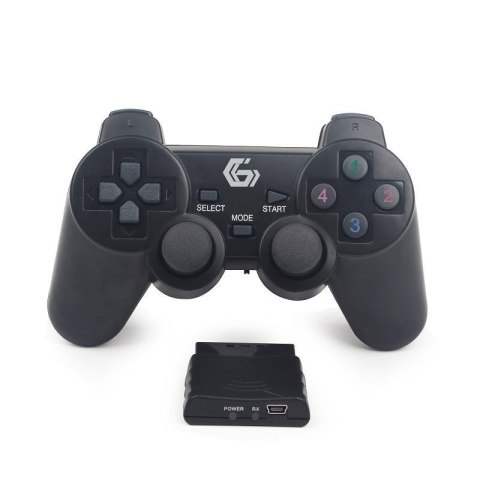 Gembird Bezprzewodowy gamepad z wibracjami kompatybilny z PS2/PS3/PC JPD-WDV-01 Gembird Bezprzewodowy gamepad z wibracjami kompatybilny z PS2/PS3/PC JPD-WDV-01