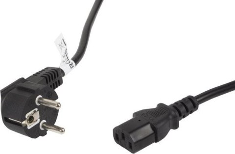Kabel zasilający LANBERG Schuko - IEC320 C13 5m. CA-C13C-11CC-0050-BK Kabel zasilający LANBERG Schuko - IEC320 C13 5m. CA-C13C-11CC-0050-BK