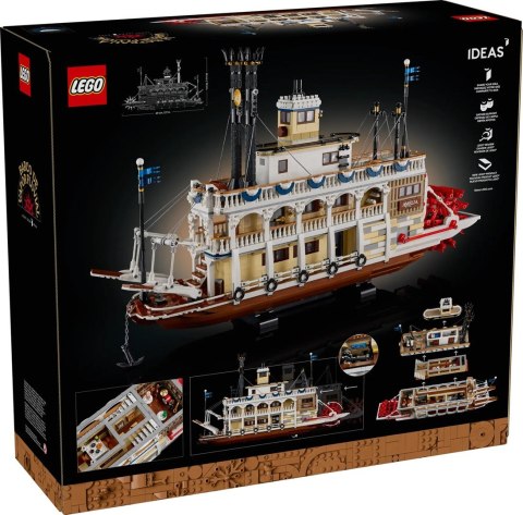 LEGO 21356 Ideas - Parowiec rzeczny LEGO 21356 Ideas - Parowiec rzeczny