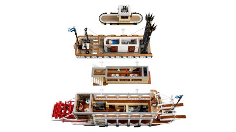 LEGO 21356 Ideas - Parowiec rzeczny LEGO 21356 Ideas - Parowiec rzeczny