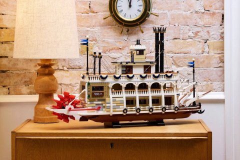 LEGO 21356 Ideas - Parowiec rzeczny LEGO 21356 Ideas - Parowiec rzeczny