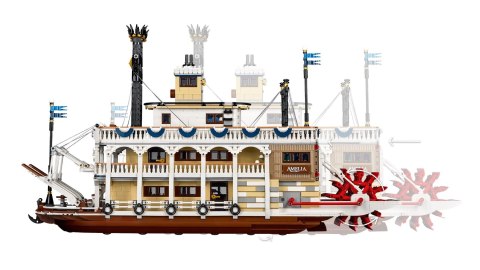 LEGO 21356 Ideas - Parowiec rzeczny LEGO 21356 Ideas - Parowiec rzeczny