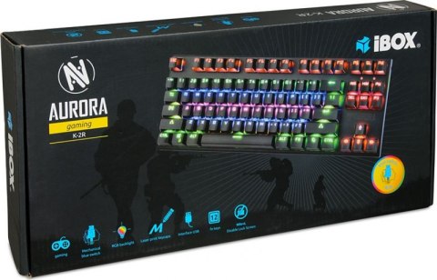 Klawiatura Przewodowa IBOX Aurora K-2R Klawiatura Przewodowa IBOX Aurora K-2R