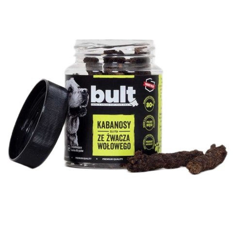 BULT Kabanosy ze żwacza wołowego dla psa 120g BULT Kabanosy ze żwacza wołowego dla psa 120g