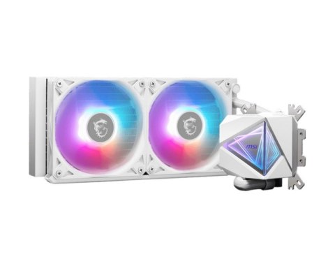 Chłodzenie procesora MSI MAG CORELIQUID I240 WHITE Chłodzenie procesora MSI MAG CORELIQUID I240 WHITE