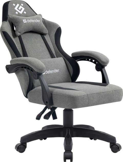 FOTEL DEFENDER LUMEN SZARO-CZARNY GAMING
