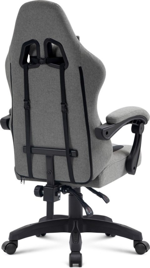 FOTEL DEFENDER LUMEN SZARO-CZARNY GAMING