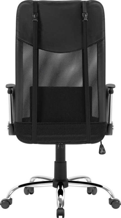 FOTEL DEFENDER WEST CZERWONO-CZARNY RGB GAMING