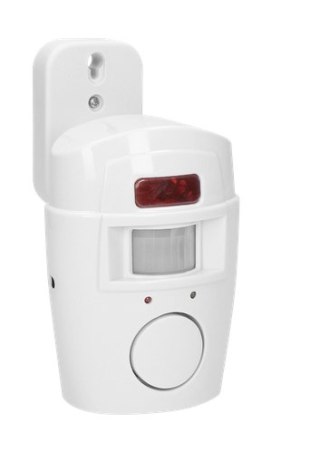 Mini alarm bezrpzewodowy z wbudowaną syreną, sterowany pilotem AS-1